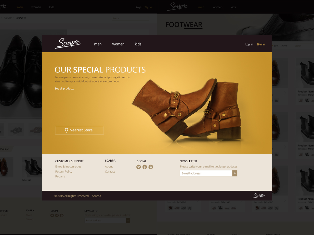 scarpa, online store, shoes